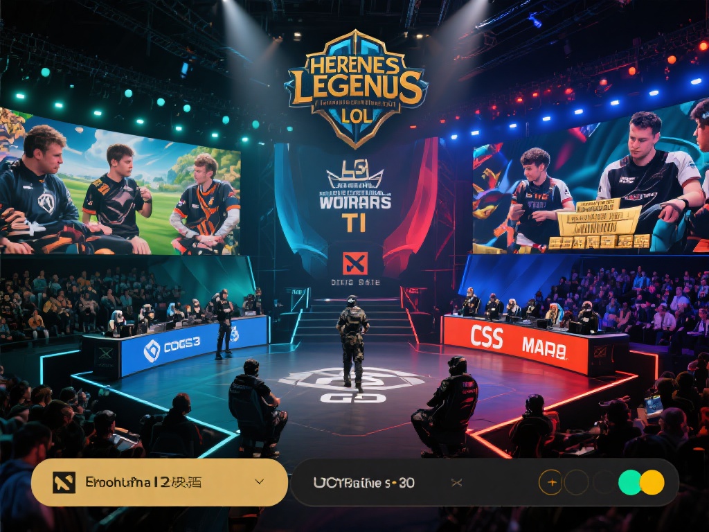 电竞竞猜赛事:热门项目与值得关注的平台推荐 电子竞技涵盖了多种游戏类型,而其中一些项目因其高人