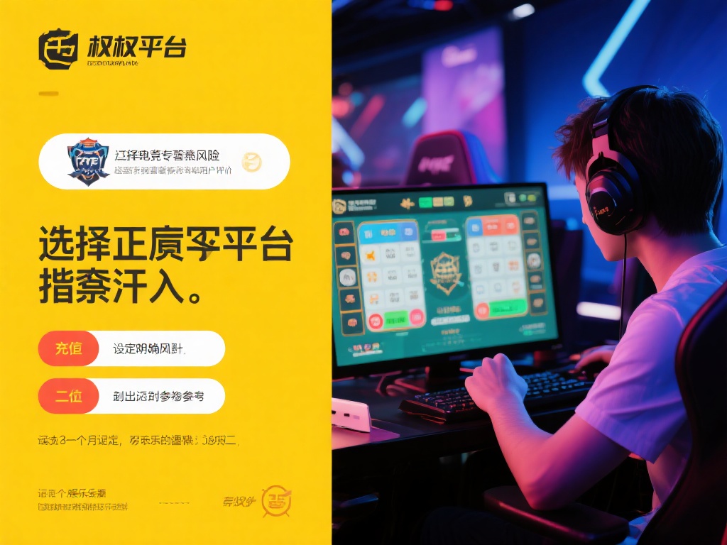 电竞竞猜充值有风险，了解清楚再决定参与！