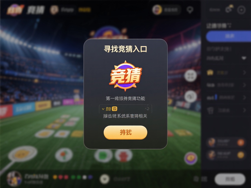 企鹅电竞手机端竞猜功能开启详细教程与操作步骤 寻找竞猜入口
在直播间界面中,注意观察屏幕下方或