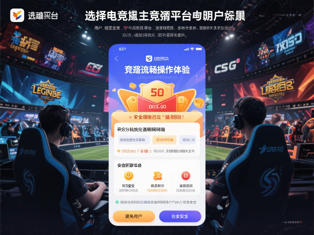 在选择电竞主播竞猜平台时，用户通常会关注几个关键点