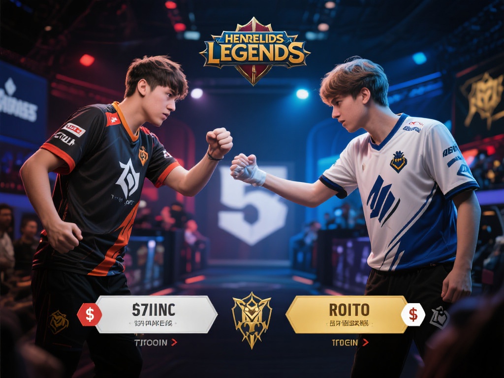 例如，在一场《英雄联盟》比赛中，两支队伍实力相当，