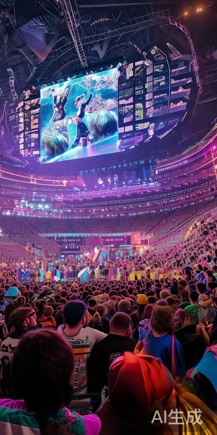 随着电竞产业的高速发展，相关的粉丝基础也呈爆炸性增